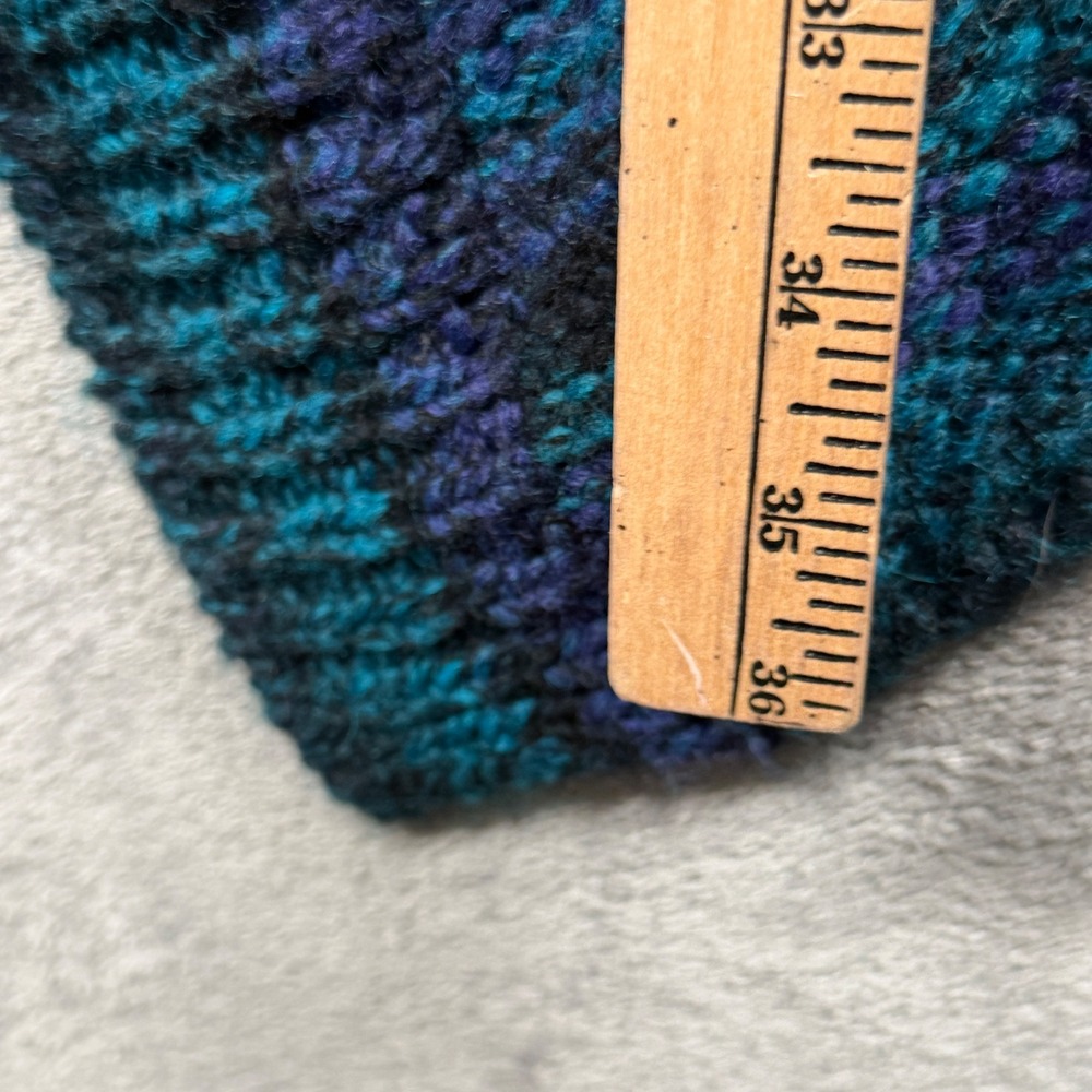 Vince Blue Green Marled Open Cardigan Vest XXS Draped Quiet Luxury Layering - Picture 7 of 9